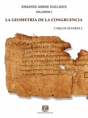 cover image of Ensayos sobre Euclides. Vol 1
